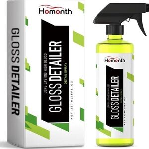 Homonth Auto Detail Gloss Spray,Automotive Cleaners, Polishes